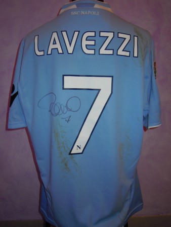 match worn pocho roma-napoli